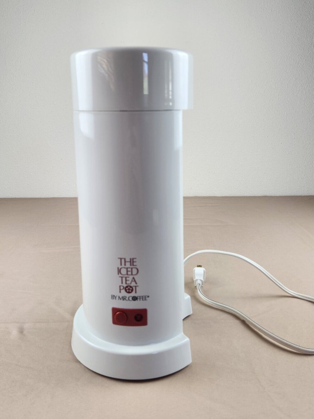 Vtg Mr. Coffee TM1.5 The Iced Tea Pot Maker Base ONLY- No Pitcher- WORKS!
